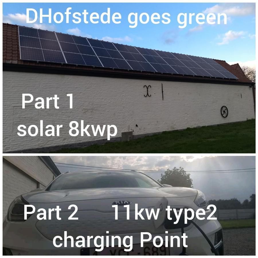 Dhofstede Vakantiewoning Oudenaarde Esterno foto